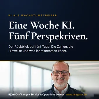 Wochenrückblick KI, Carousel-Deckblatt