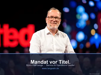 Björn-Olaf Lange, Mandat vor Titel