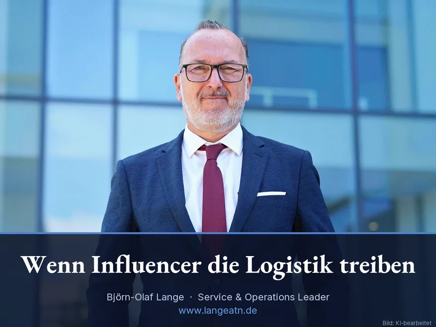 Björn-Olaf Lange mit dem Text: The Quality Group — Robotik im influencer-getriebenen eCommerce