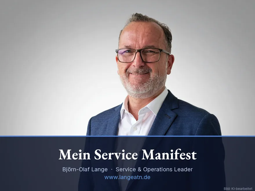 Björn-Olaf Lange mit dem Text: Fünf Prinzipien, die bleiben