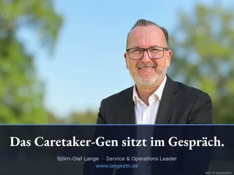 Björn-Olaf Lange, Das Caretaker-Gen sitzt im Gespräch